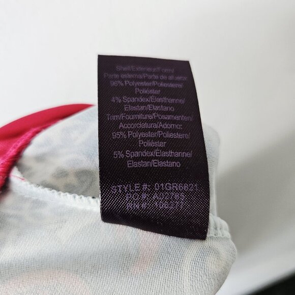 Hale Bob Short Sleeve Floral Dress Size M Leopard Print Brocade Lace Trip EUC - Picture 5 of 5